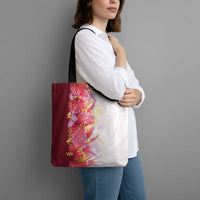 Hawaii Tropical Plant Akala Tote Bag Vibrant Polynesian Pattern LT01 - Polynesian Pride