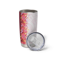 Hawaii Tropical Plant Akala Tumbler Cup Vibrant Polynesian Pattern LT01 - Polynesian Pride