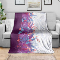 Hawaii Tropical Plant Poni Blanket Vibrant Polynesian Pattern LT01 - Polynesian Pride