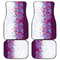 Hawaii Tropical Plant Poni Car Mats Vibrant Polynesian Pattern LT01 - Polynesian Pride