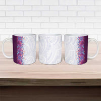 Hawaii Tropical Plant Poni Ceramic Mug Vibrant Polynesian Pattern LT01 - Polynesian Pride