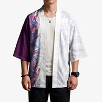 Hawaii Tropical Plant Poni Kimono Vibrant Polynesian Pattern LT01 - Polynesian Pride