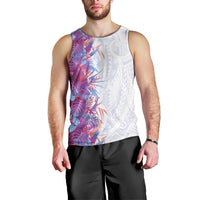 Hawaii Tropical Plant Poni Men Tank Top Vibrant Polynesian Pattern LT01 - Polynesian Pride