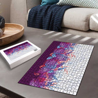 Hawaii Tropical Plant Poni Puzzle Vibrant Polynesian Pattern LT01 - Polynesian Pride