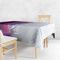 Hawaii Tropical Plant Poni Tablecloth Vibrant Polynesian Pattern LT01 - Polynesian Pride