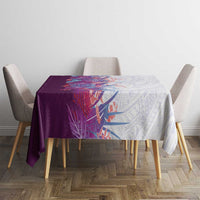 Hawaii Tropical Plant Poni Tablecloth Vibrant Polynesian Pattern LT01 - Polynesian Pride