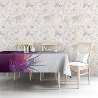 Hawaii Tropical Plant Poni Tablecloth Vibrant Polynesian Pattern LT01 - Polynesian Pride