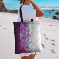 Hawaii Tropical Plant Poni Tote Bag Vibrant Polynesian Pattern LT01 - Polynesian Pride