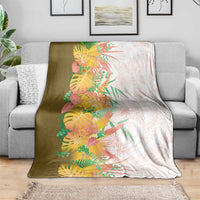 Hawaii Tropical Plant Lenalena Blanket Vibrant Polynesian Pattern LT01 - Polynesian Pride