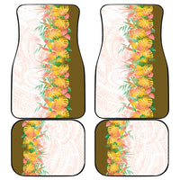 Hawaii Tropical Plant Lenalena Car Mats Vibrant Polynesian Pattern LT01 - Polynesian Pride