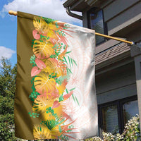 Hawaii Tropical Plant Lenalena Garden Flag Vibrant Polynesian Pattern LT01 - Polynesian Pride