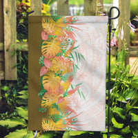 Hawaii Tropical Plant Lenalena Garden Flag Vibrant Polynesian Pattern LT01 Garden Flag Yellow - Polynesian Pride