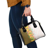 Hawaii Tropical Plant Lenalena Shoulder Handbag Vibrant Polynesian Pattern LT01 - Polynesian Pride