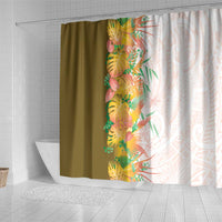 Hawaii Tropical Plant Lenalena Shower Curtain Vibrant Polynesian Pattern LT01 - Polynesian Pride
