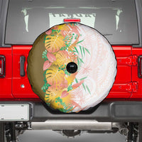 Hawaii Tropical Plant Lenalena Spare Tire Cover Vibrant Polynesian Pattern LT01 - Polynesian Pride