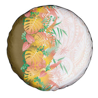 Hawaii Tropical Plant Lenalena Spare Tire Cover Vibrant Polynesian Pattern LT01 - Polynesian Pride
