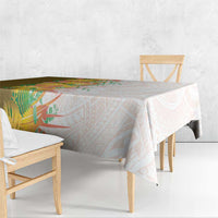 Hawaii Tropical Plant Lenalena Tablecloth Vibrant Polynesian Pattern LT01 - Polynesian Pride
