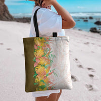 Hawaii Tropical Plant Lenalena Tote Bag Vibrant Polynesian Pattern LT01 - Polynesian Pride