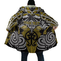 Personalised Maori Ngati Whatua Cloak Silver Fern Kowhaiwhai Art LT01 - Polynesian Pride