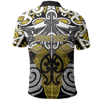 Personalised Maori Ngati Whatua Polo Shirt Silver Fern Kowhaiwhai Art LT01 - Polynesian Pride