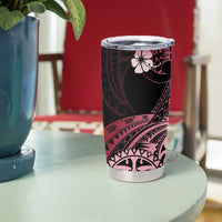 Aotearoa Kia Ora New Zealand Ta Moko Red Version Tumbler Cup LT01 - Polynesian Pride