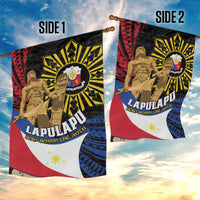 Lapulapu The First Filipino Hero Garden Flag Polynesian Pattern LT01 - Polynesian Pride