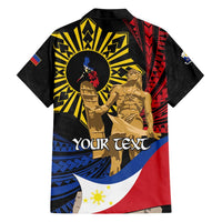 Personalized Lapulapu The First Filipino Hero Hawaiian Shirt Polynesian Pattern LT01 - Polynesian Pride