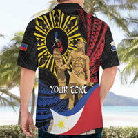 Personalized Lapulapu The First Filipino Hero Hawaiian Shirt Polynesian Pattern LT01 - Polynesian Pride