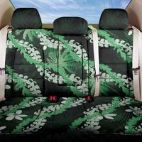 Puakenikeni Maile Lei Back Car Seat Cover Frangipani Green Tropical Leaves LT01 One Size Green - Polynesian Pride