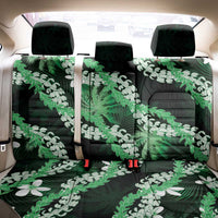 Puakenikeni Maile Lei Back Car Seat Cover Frangipani Green Tropical Leaves LT01 - Polynesian Pride