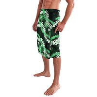 Puakenikeni Maile Lei Lavalava Frangipani Green Tropical Leaves LT01 - Polynesian Pride