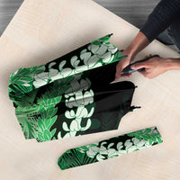 Puakenikeni Maile Lei Umbrella Frangipani Green Tropical Leaves LT01 - Polynesian Pride