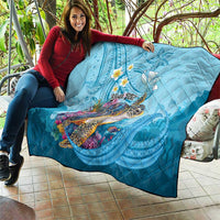 Personalized Hawaii Sea Turtle Quilt Hawaii Map Ocean Vibes