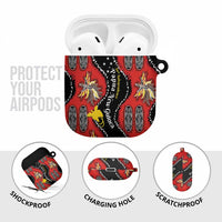 Papua New Guinea 50th Independence AirPods Case PNG Batik Pattern LT01 - Polynesian Pride