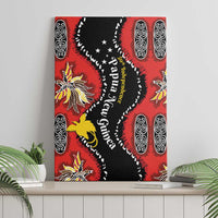 Papua New Guinea 50th Independence Canvas Wall Art PNG Batik Pattern LT01 - Polynesian Pride