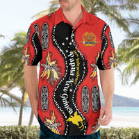 Papua New Guinea 50th Independence Hawaiian Shirt PNG Batik Pattern LT01 - Polynesian Pride