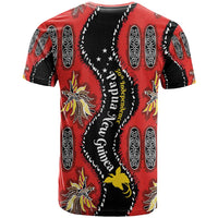 Papua New Guinea 50th Independence T Shirt PNG Batik Pattern - Polynesian Pride