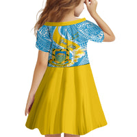 personalised-tuvalu-independence-day-family-matching-tank-maxi-dress-and-hawaiian-shirt-plumeria-45th-anniversary