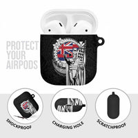 Hawaii King Kamehameha AirPods Case Flag Polynesian Pattern LT01 - Polynesian Pride