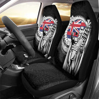 Hawaii King Kamehameha Car Seat Cover Flag Polynesian Pattern LT01 - Polynesian Pride