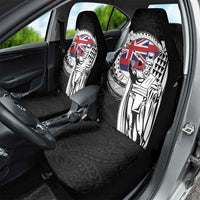 Hawaii King Kamehameha Car Seat Cover Flag Polynesian Pattern LT01 - Polynesian Pride