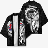 Personalized Hawaii King Kamehameha Kimono Flag Polynesian Pattern LT01 - Polynesian Pride