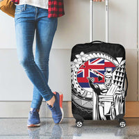 Hawaii King Kamehameha Luggage Cover Flag Polynesian Pattern LT01 - Polynesian Pride