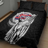 Hawaii King Kamehameha Quilt Bed Set Flag Polynesian Pattern LT01 - Polynesian Pride