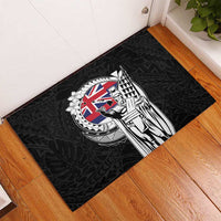 Hawaii King Kamehameha Rubber Doormat Flag Polynesian Pattern LT01 - Polynesian Pride