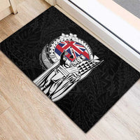 Hawaii King Kamehameha Rubber Doormat Flag Polynesian Pattern LT01 - Polynesian Pride