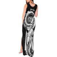 Personalized Hawaii King Kamehameha Tank Maxi Dress Flag Polynesian Pattern LT01 - Polynesian Pride