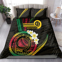 Vanuatu Independence Day Bedding Set Yumi 45th Hapi Indipendens Dei LT01 - Polynesian Pride