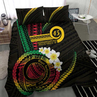 Vanuatu Independence Day Bedding Set Yumi 45th Hapi Indipendens Dei LT01 - Polynesian Pride