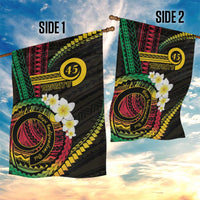 Vanuatu Independence Day Garden Flag Yumi 45th Hapi Indipendens Dei LT01 - Polynesian Pride